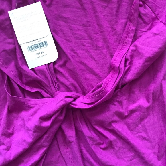 NEW - FABLETICS womens XS shirt open twist back - Picture 2 of 3